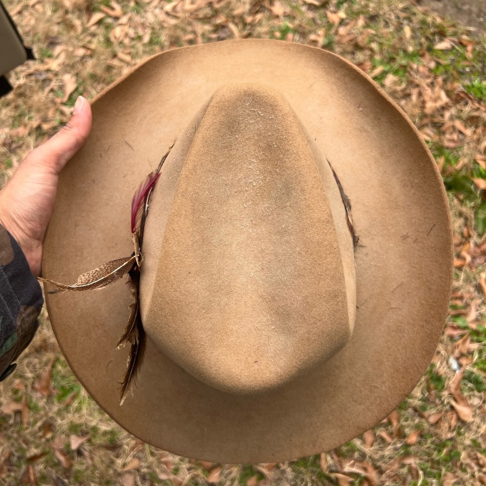 Stetson Temple Fedora , Size 7 3/8 - Picture 6 of 7